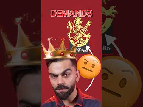 Virat Kohli demands from RCB shocked everyone 😱🔥#viratkohli #rcb #virat