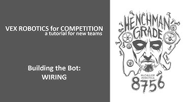 Vex for Competition Tutorial | Wiring the Basic Build