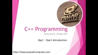 C++ Full Course in Marathi | Chapter- 01: Oops Introduction |  C++ Tutorial for Beginners