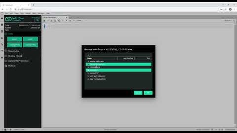 InfinSnap Usage in the Jupyterlab Sidebar