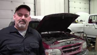 Ford Explorer AC Compressor Bypass Using Shorter Belt