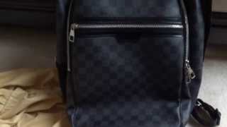 Louis Vuitton Damier Graphite Canvas Michael Backpack N58024