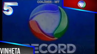 60FPS | TV Record Colíder - Vinheta Interprogramas | Record MT (2012)