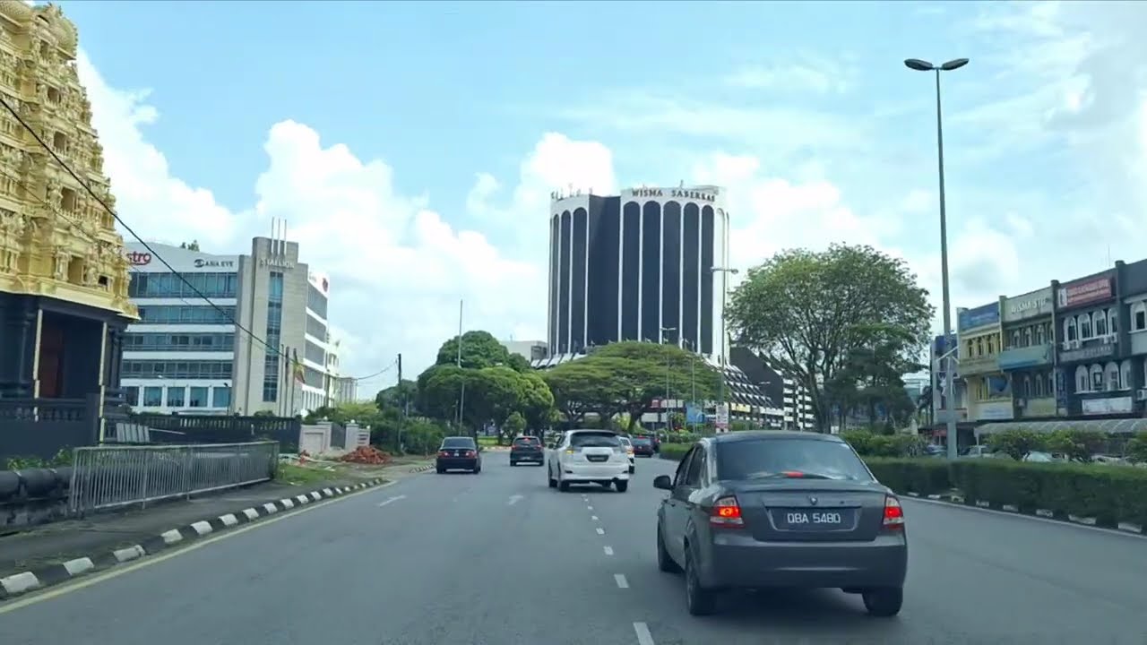 KUCHING AIRPORT➡️PETRA JAYA FullTrip🛑SARAWAK BUMI KENYALANG⭐️