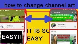 How To Change You're YouTube Banner/Art on YouTube