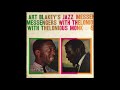 ART BLAKEY'S JAZZ MESSENGERS With THELONIOUS MONK -  LP 1958 Mono Full Album