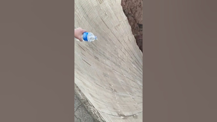 You CAN’T Pour Water Down The Hoover Dam?? (FACT or CAP?)