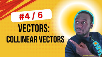 Vectors | Collinear Vectors