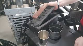 Чугунная банная печь 