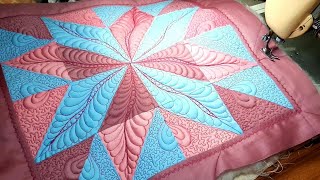 Декоративная строчка швейной машинки Кёлер для оформления работы.Decorative stitching of a sewing