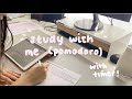 study with me with animal crossing lofi | Pomodoro Method