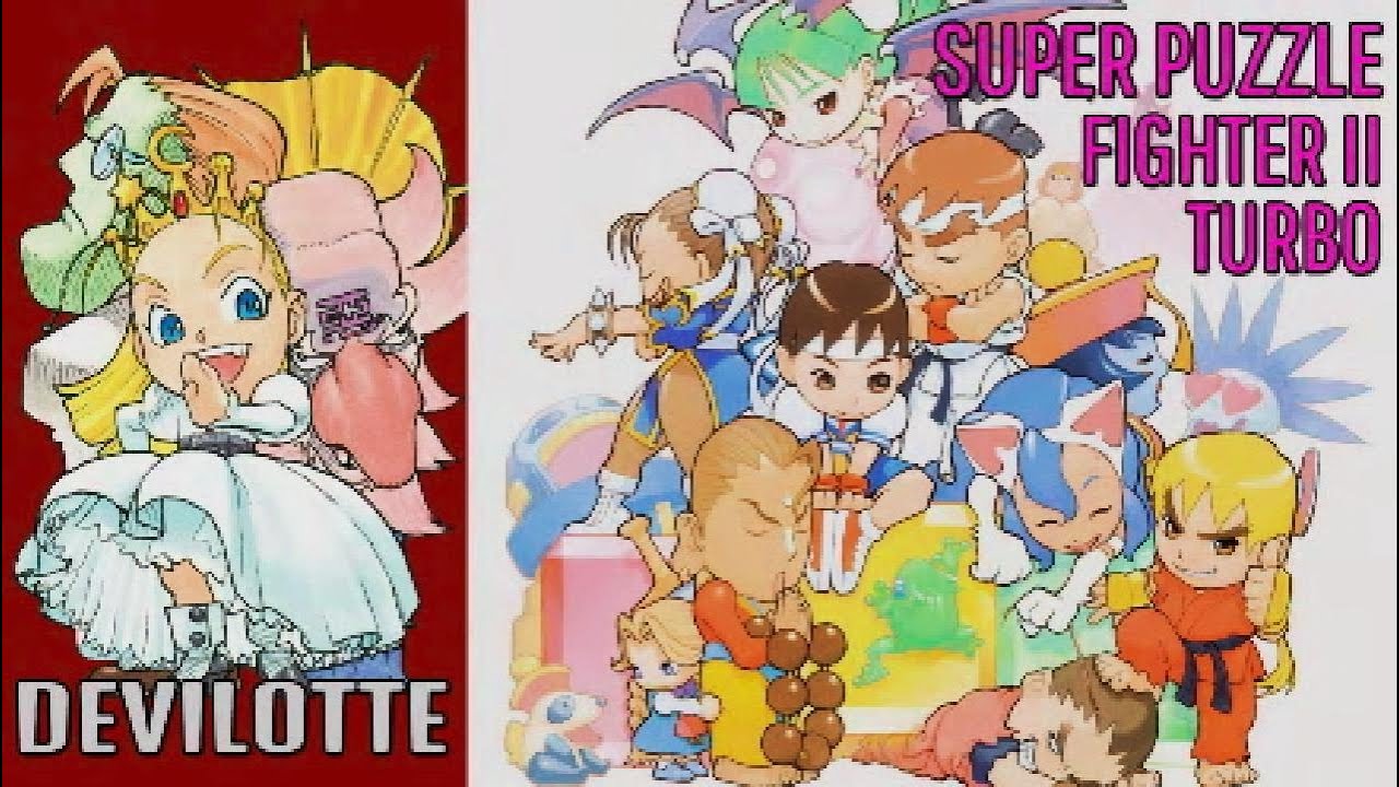 Super Puzzle Fighter II Turbo - DEVILOTTE (DEVILOT) [Arcade Mode] - YouTube