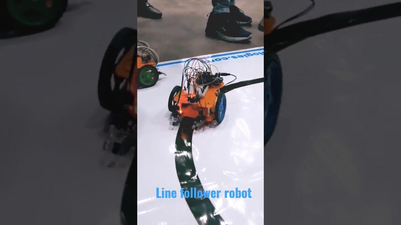 Line follower robot using IR sensor #arduinowithme