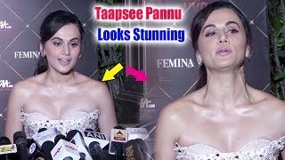 Taapsee Pannu Looks Stunning At the Red Carpet Of The Nykaa Femina Beauty Awards2019