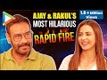 LOL: Ajay Devgn & Rakul’s CRAZY Rapid Fire On Akshay Kumar, Saif-Kareena, Live In, Casanova