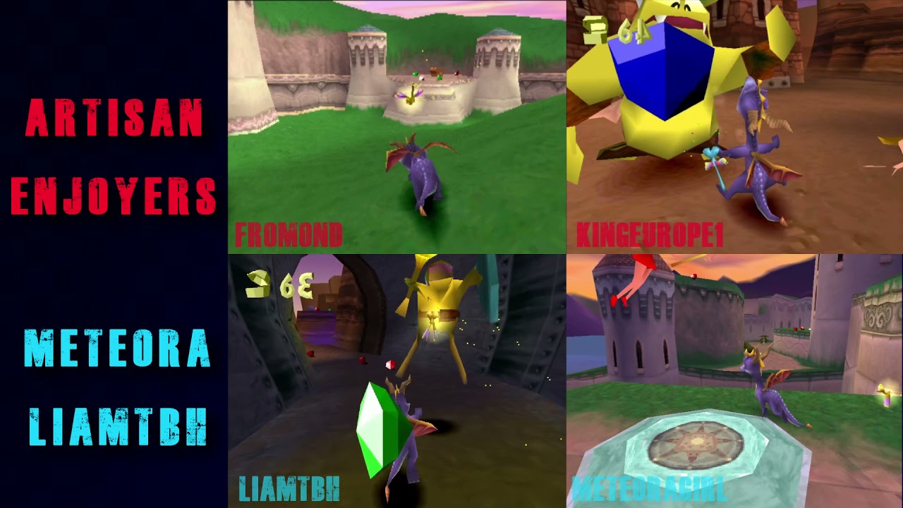 Road to King of Spyro Style 2021 | Race 2: Artisan Enjoyers vs. Meteora Girl and liam_tbh