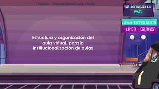 Estructura y organización del aula virtual, para la institucionalización de aulas Estructura y organización del aula virtual, para la institucionalización de aulas