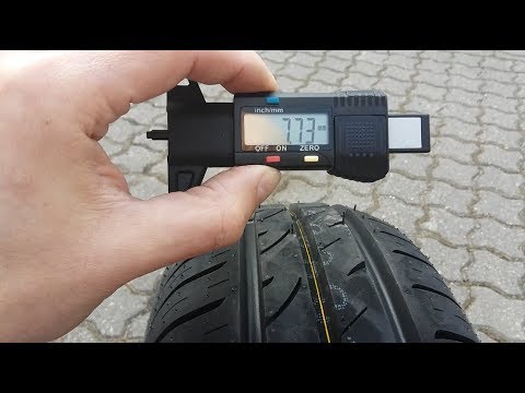 Nexen N'Blue HD Plus - Prezentacja oraz pomiar głębokości bieżnika