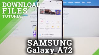 How to Find Downloaded Files on SAMSUNG Galaxy A72 – Downloads Folder