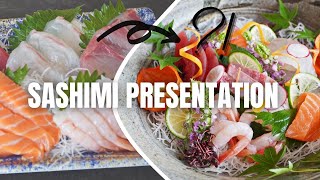 [ENG SUB]Learn Sashimi Presentation from Michelin Star Chef