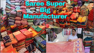 आधे से भी आधे दाम में साड़ी | saree surat surat saree manufacturer saree wholesale market
