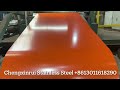Ral 2009 traffic orange ppgi prepainted galvanized steel coil