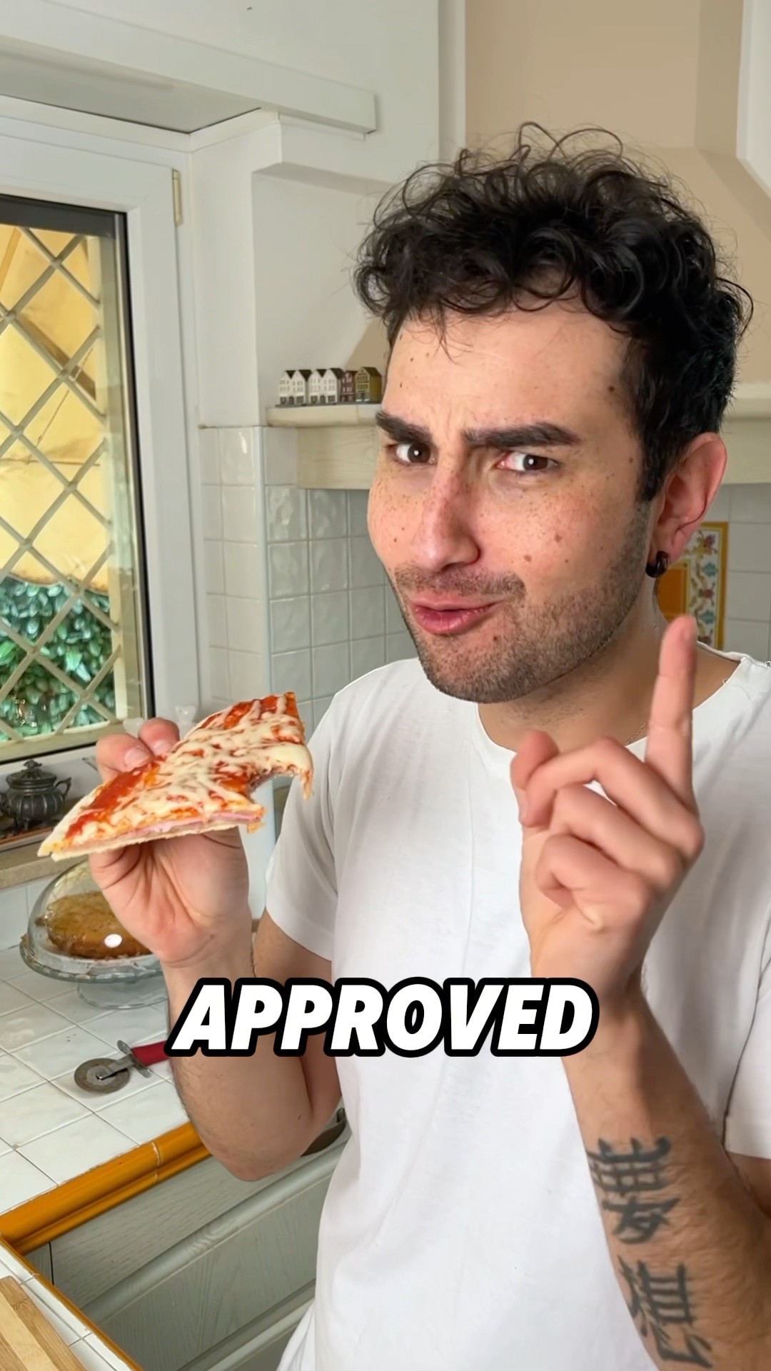 How to make DOUBLE STACK PIZZA SNACK @giuseppe_healthy