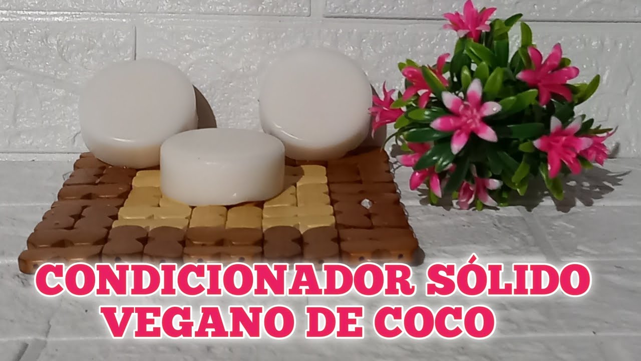 CONDICIONADOR SÓLIDO VEGANO DE COCO