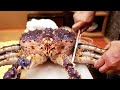 $1500 ALASKAN KING CRAB COURSE Katukanino Hanasaki Sapporo Seafood Japan