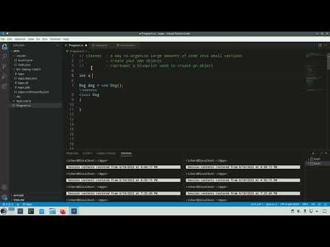 C# Learning to Program - #24 - Classes