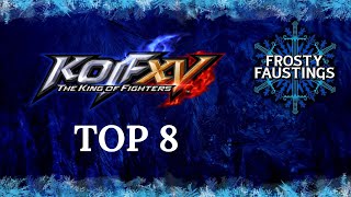 Frosty Faustings XVI 2024 The King of Fighters XV Top 8: FKang, Dechimo, Seis mx, Wero Asamiya, more