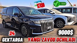 Ozbekistonda 24 Gektar Joyga Yangi Zavod Ochiladi..avto Olam