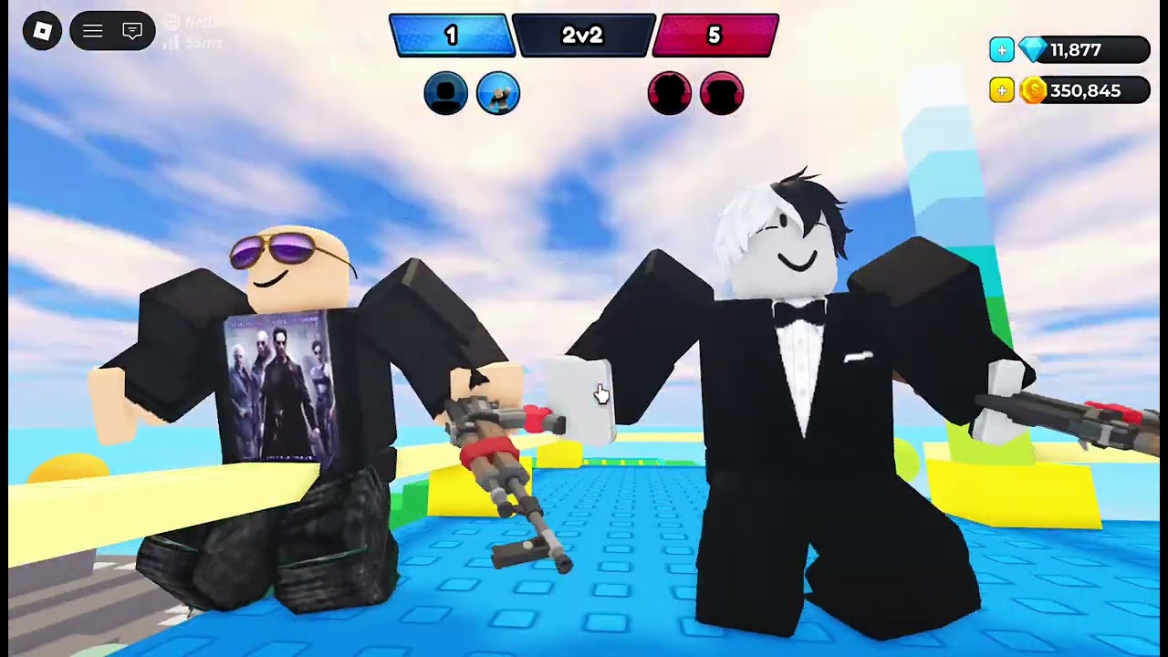 ROBLOX HYPER SHOT med ven