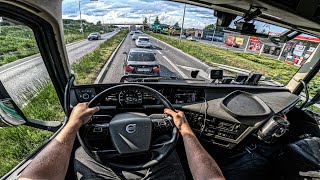 POV Truck Driver in Europe || Volvo FH