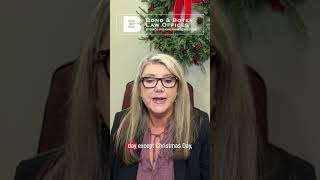 Happy Holidays from Bond & Botes Law Offices