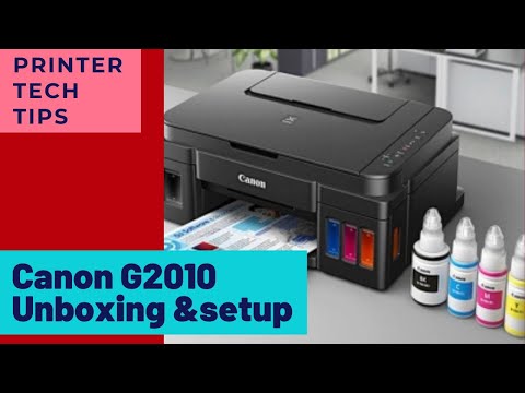 Canon G2010/3010 Inktank Printer Unboxing and Review in malayalam