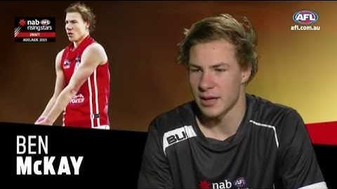 2015 NAB AFL Draft Trumps - Ben McKay