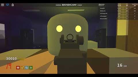 I MADE IT TO ROUND 20!!!! Project Lazarus (ROBLOX)