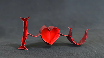 Origami: I Love You ( Jeremy Shafer )