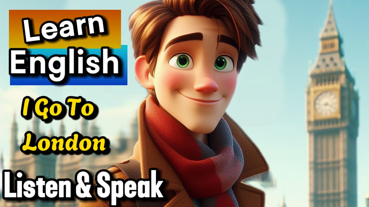 I go to London | Improve Your ENGLISH | English Listening Skills ...