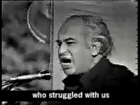 Video Zulfiqar Ali Bhutto and Bangladesh **(CC: Subtitles)** - youtube