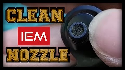 Cleaning IEM / earbud nozzle [NAKED Tutorial]