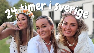 vi er REJST til SVERIGE *vlog*