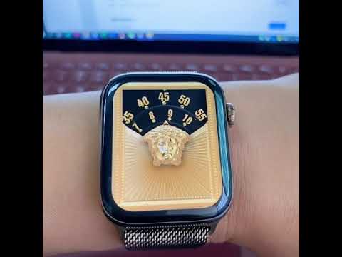 Versace Apple watch face - YouTube