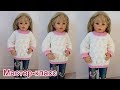 Детская кофта спицами сверху Росток Реглан Мастер класс/children's sweater