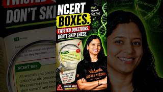 📚 NCERT Boxes & Statements = Twisted Questions in Re-NEET? 😳 | Don't Skip These! #shorts #vedantu
