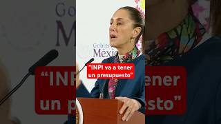 Sheinbaum anuncia presupuesto para comunidades indígenas en 2025 #shorts