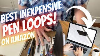 Best Inexpensive Pen Loops on Amazon | Adding Pen Loop to Journal