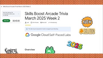 Skills Boost Arcade Trivia March 2025 Week 2 ● Quiz-Answer #qwiklabs #arcade #gcp solution ☁️🚀