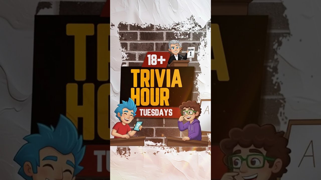 🎯 TRIVIA HOUR at the Soapstone Comedy Club - EVERY TUESDAY 3pm & 9pm ET